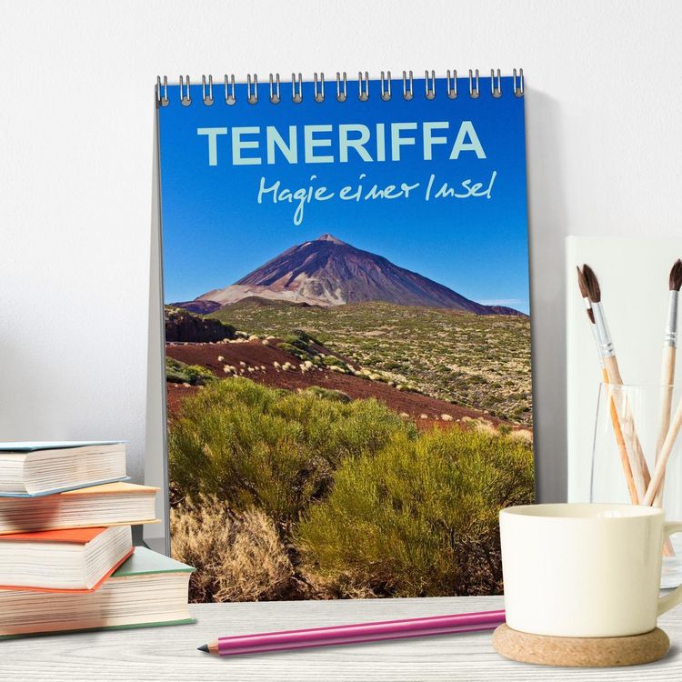 Produktbild: Teneriffa - Magie einer Insel (Tischkalender 2026 DIN A5 hoch), CALVENDO Monatskalender