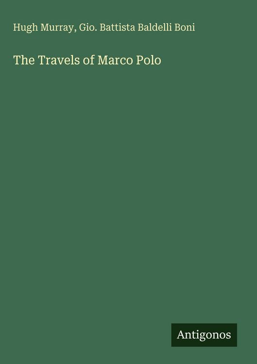 Produktbild: The Travels of Marco Polo