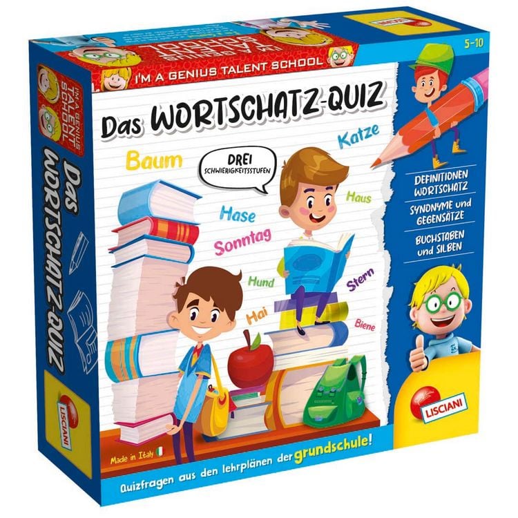 Produktbild: Kleines Genie Talent School - Das Wortschatz-Quiz