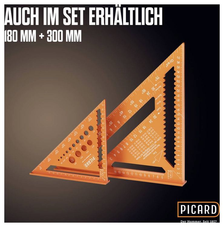 Produktbild: Picard 0071520-180 Zimmermannswinkel 90&deg;