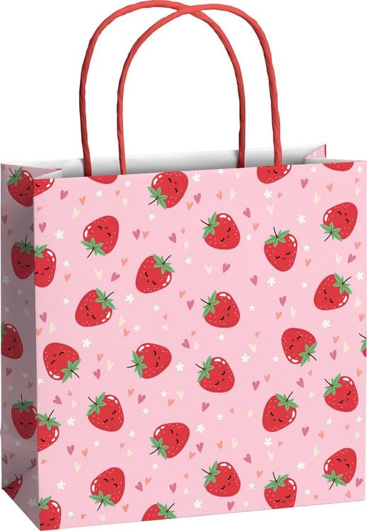 Produktbild: Geschenktaschen 20x8cm Yumi rosa