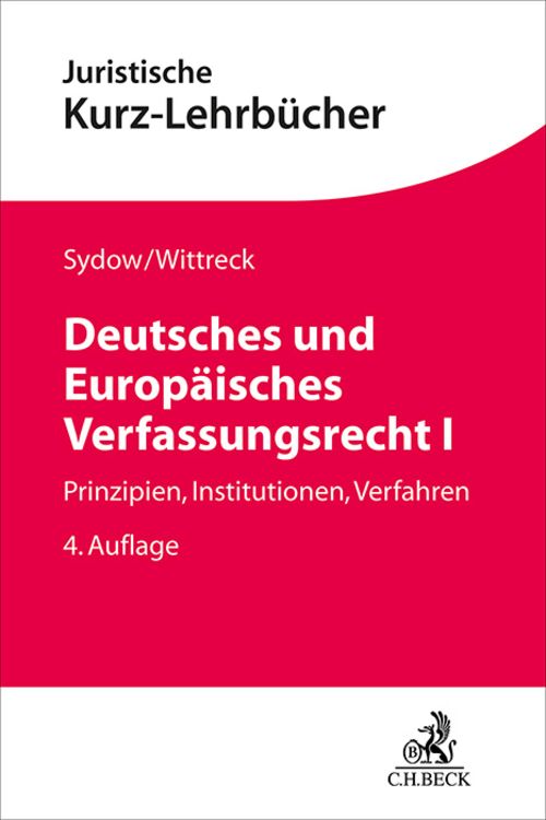 Bild vom Artikel Deutsches und Europäisches Verfassungsrecht I vom Autor Gernot Sydow