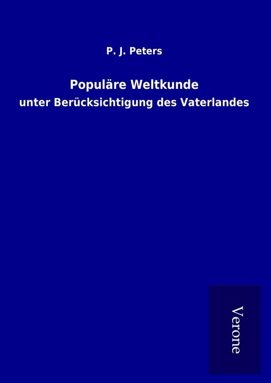 Produktbild: Popul&auml;re Weltkunde