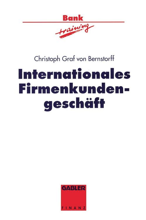 Produktbild: Internationales Firmenkundengesch&auml;ft
