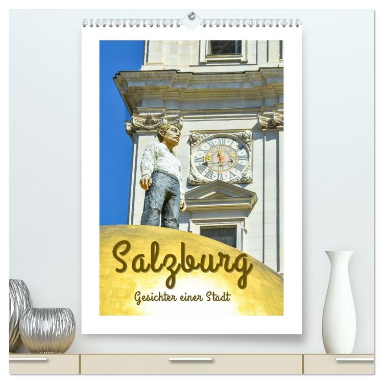 Produktbild: Salzburg - Gesichter einer Stadt (hochwertiger Premium Wandkalender 2026 DIN A2 hoch), Kunstdruck in Hochglanz