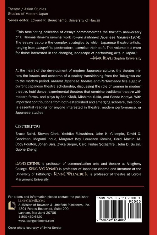 Produktbild: Modern Japanese Theatre and Performance