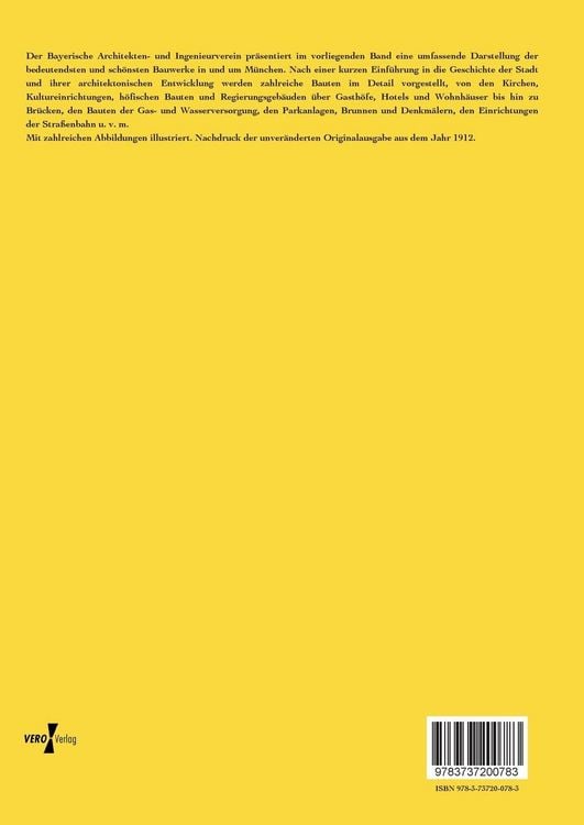 Produktbild: M&uuml;nchen und seine Bauten