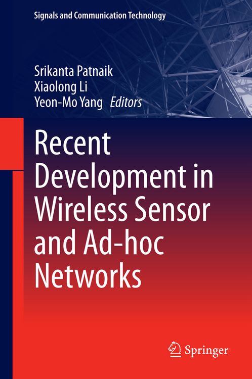 Produktbild: Recent Development in Wireless Sensor and Ad-hoc Networks