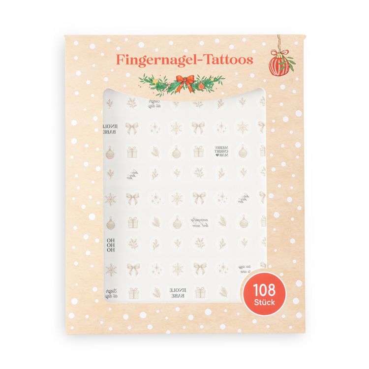 Produktbild: Fingernagel-Tattoos "Weihnachten"