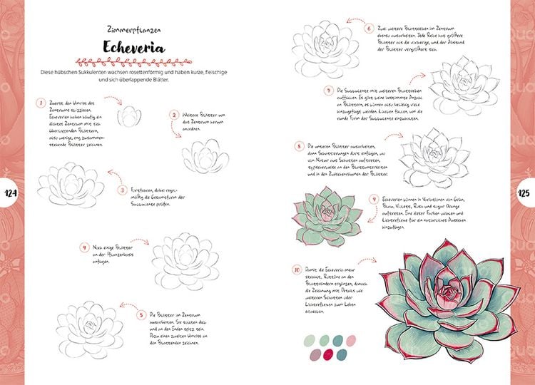 Produktbild: Die Kunst des Zeichnens 10 Steps - Pflanzen