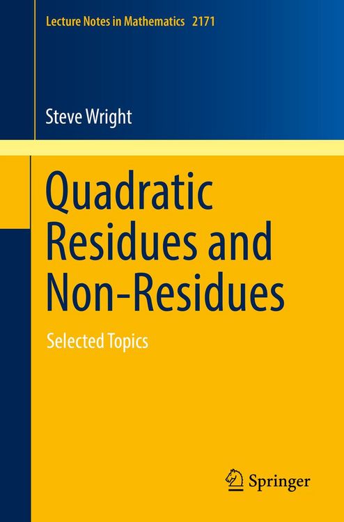Produktbild: Quadratic Residues and Non-Residues