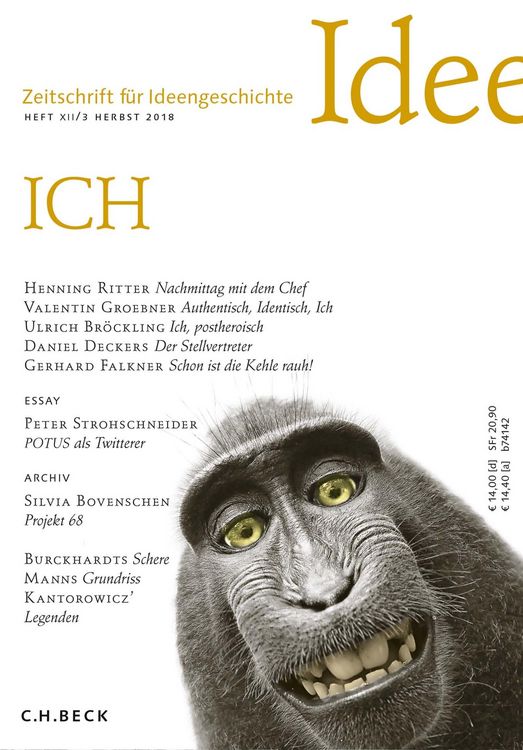 Produktbild: Zeitschrift f&uuml;r Ideengeschichte Heft XII/3 Herbst 2018