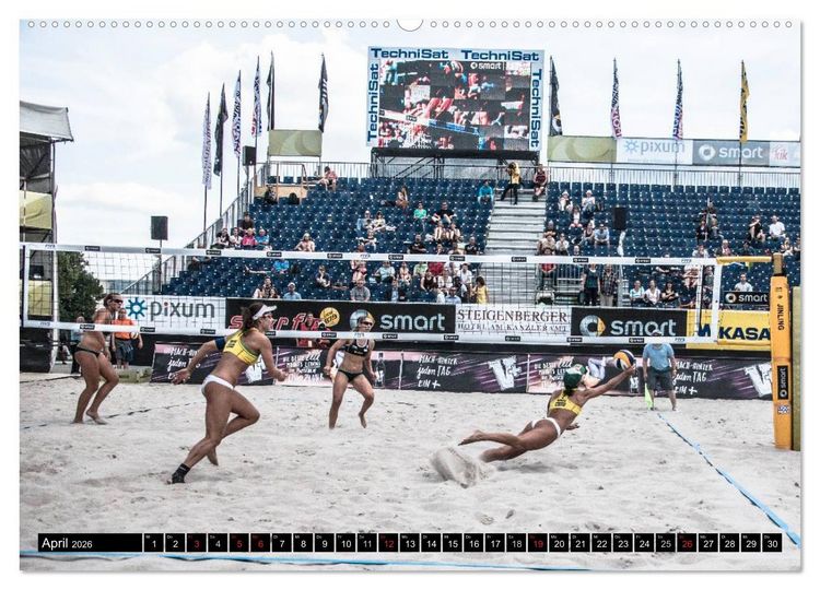 Produktbild: Sport Highlights (hochwertiger Premium Wandkalender 2026 DIN A2 quer), Kunstdruck in Hochglanz