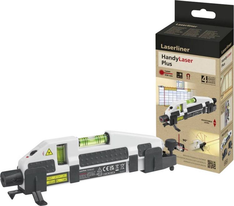 Produktbild: Laserliner HandyLaser Plus 025.04.00E Laser-Wasserwaage