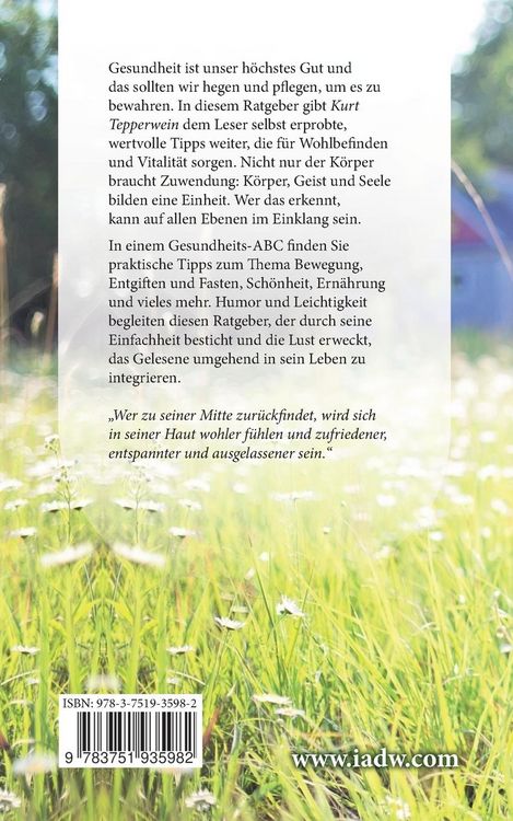 Produktbild: Der Tepperwein Gesundheits-Kompass