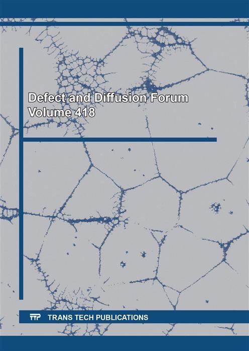 Produktbild: Defect and Diffusion Forum Vol. 418