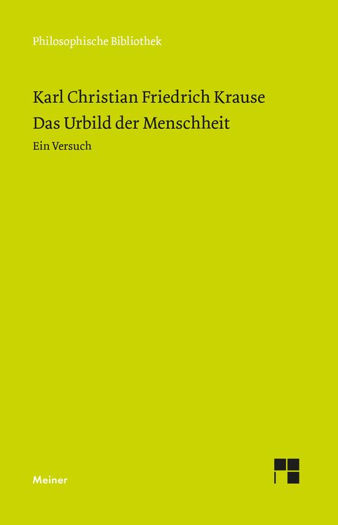 Bild vom Artikel Das Urbild der Menschheit vom Autor Karl Christian Friedrich Krause