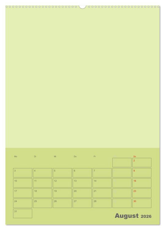 Produktbild: Bastel Terminkalender (Wandkalender 2026 DIN A2 hoch), CALVENDO Monatskalender