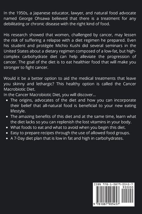 Produktbild: Cancer Macrobiotic Diet