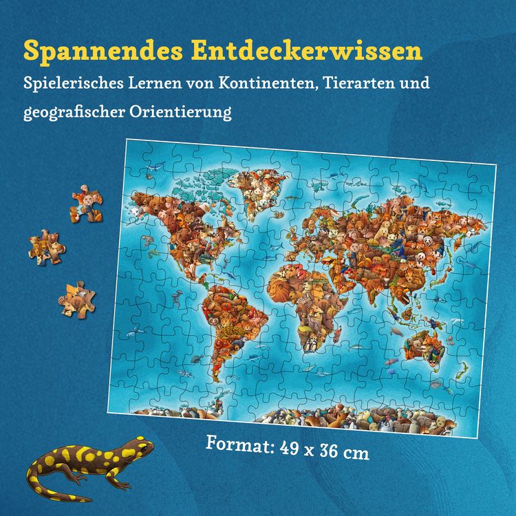 Produktbild: Animaps: Das Puzzle &ndash; 150 Teile.