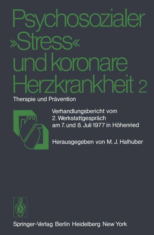 Produktbild: Psychosozialer &bdquo;Stress&rdquo; und koronare Herzkrankheit 2