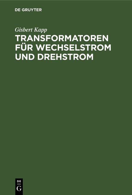 Produktbild: Transformatoren f&uuml;r Wechselstrom und Drehstrom