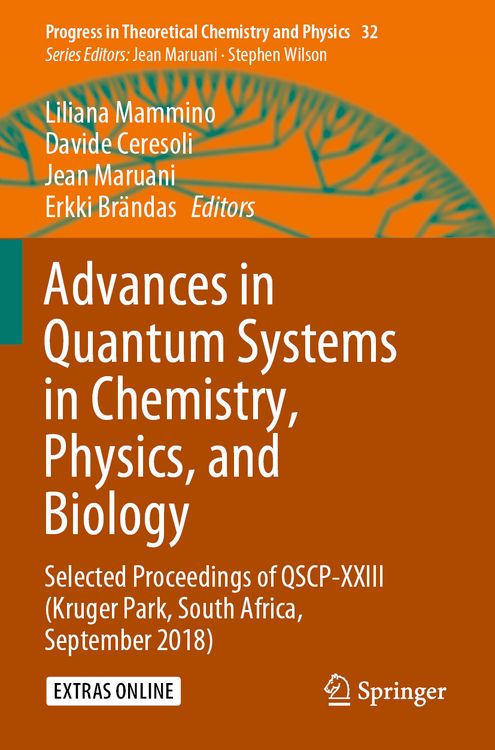Produktbild: Advances in Quantum Systems in Chemistry, Physics, and Biology