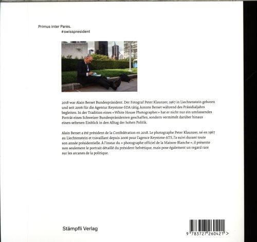Produktbild: Alain Berset. Bundespr&auml;sident, Pr&eacute;sident de la Conf&eacute;d&eacute;ration