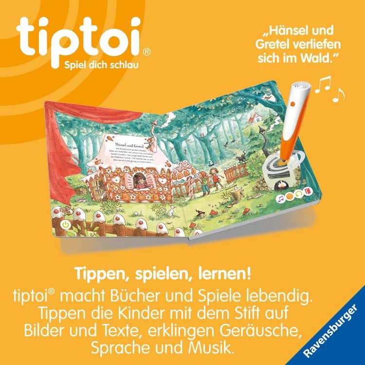 Produktbild: tiptoi&reg; M&auml;rchenb&uuml;cher - Meine sch&ouml;nsten Weihnachtsm&auml;rchen