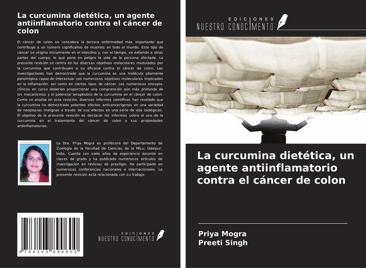 Produktbild: La curcumina diet&eacute;tica, un agente antiinflamatorio contra el c&aacute;ncer de colon