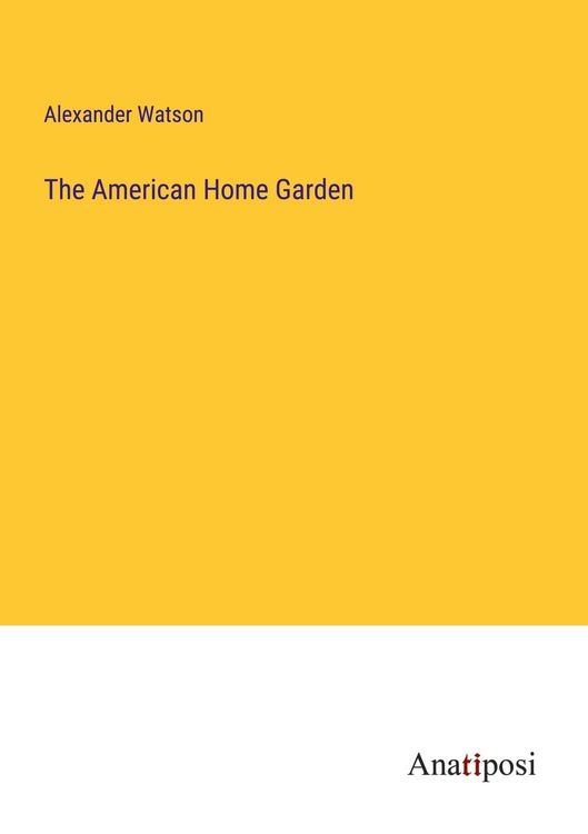 Produktbild: The American Home Garden