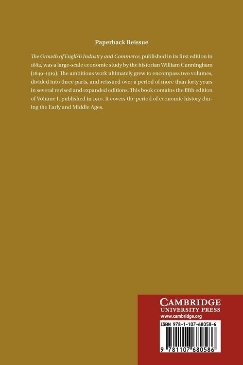 Produktbild: The Growth of English Industry and Commerce