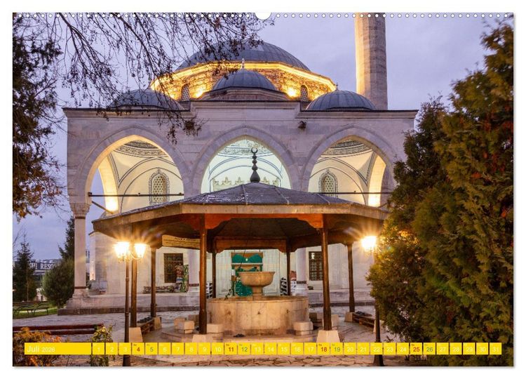 Produktbild: Skopje - Nordmazedoniens &uuml;berraschende Hauptstadt (hochwertiger Premium Wandkalender 2026 DIN A2 quer), Kunstdruck in Hochglanz