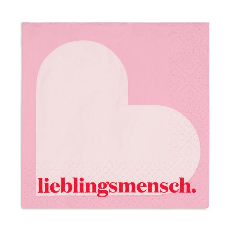 Bild vom Artikel Serviette "Lieblingsmensch" vom Autor 