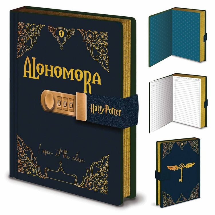Produktbild: HARRY POTTER (ALOHOMORA) A5 LOCKABLE UNDATED DIARY