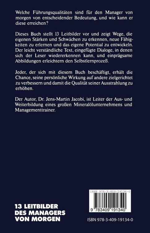 Produktbild: 13 Leitbilder des Managers von Morgen