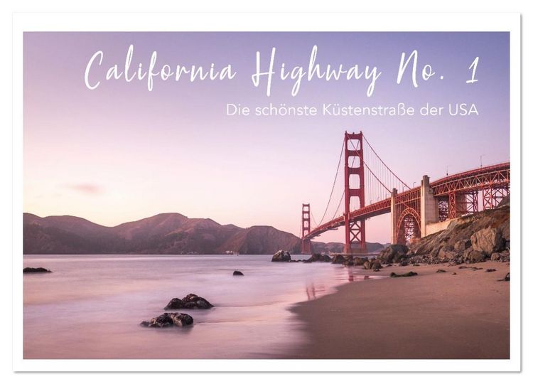 Produktbild: California Highway No. 1 - Die sch&ouml;nste K&uuml;stenstra&szlig;e der USA (Wandkalender 2026 DIN A4 quer), CALVENDO Monatskalender