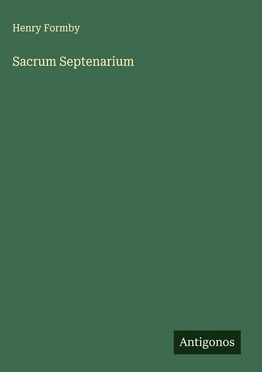 Produktbild: Sacrum Septenarium