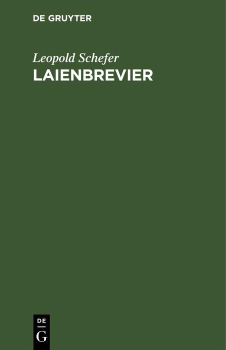 Produktbild: Laienbrevier