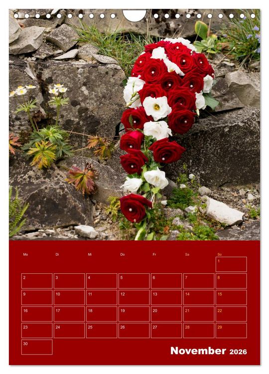 Produktbild: Hochzeitsfeeling (Wandkalender 2026 DIN A4 hoch), CALVENDO Monatskalender