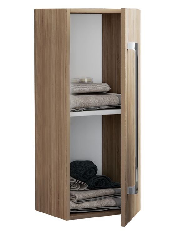 Produktbild: Holz Badm&ouml;bel Midischrank Badschrank Bad Badinos D