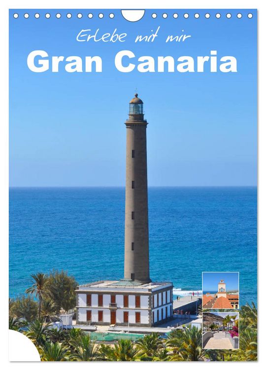 Produktbild: Erlebe mit mir Gran Canaria (Wandkalender 2026 DIN A4 hoch), CALVENDO Monatskalender