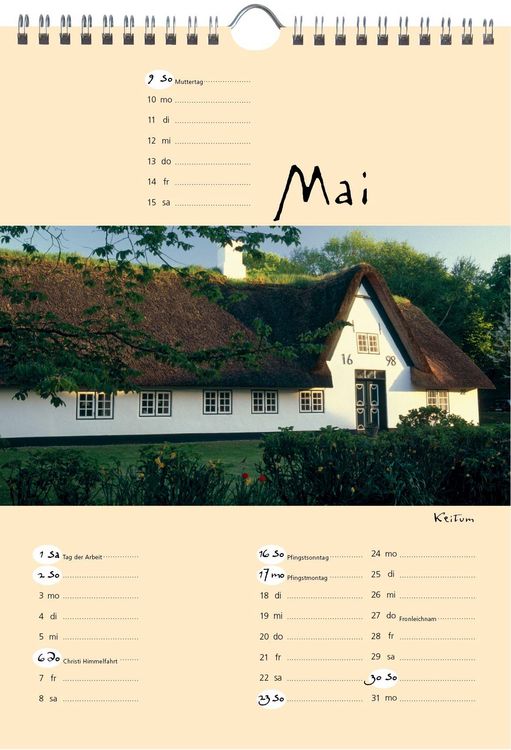 Produktbild: Sylt-die Insel 2027 A4 Kalender