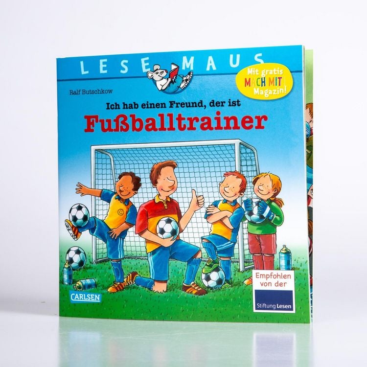 Produktbild: LESEMAUS 102: Ich hab einen Freund, der ist Fu&szlig;balltrainer
