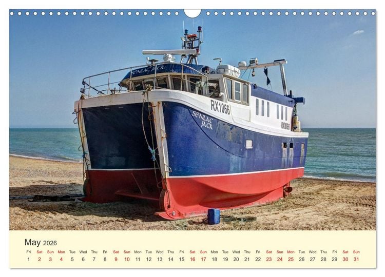 Produktbild: The Hastings Fishing Fleet (Wall Calendar 2026 DIN A3 landscape), CALVENDO 12 Month Wall Calendar