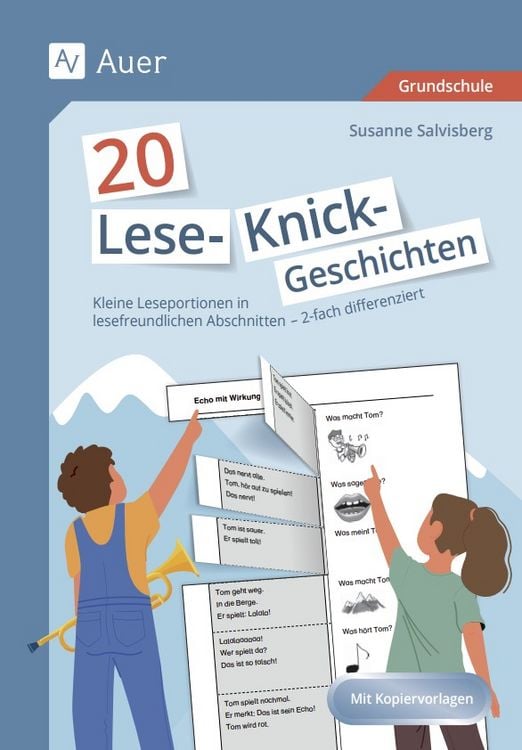 Produktbild: 20 Lese-Knickgeschichten - Klasse 1 und 2