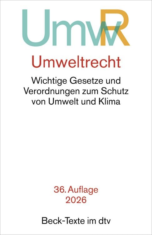 Produktbild: Umweltrecht