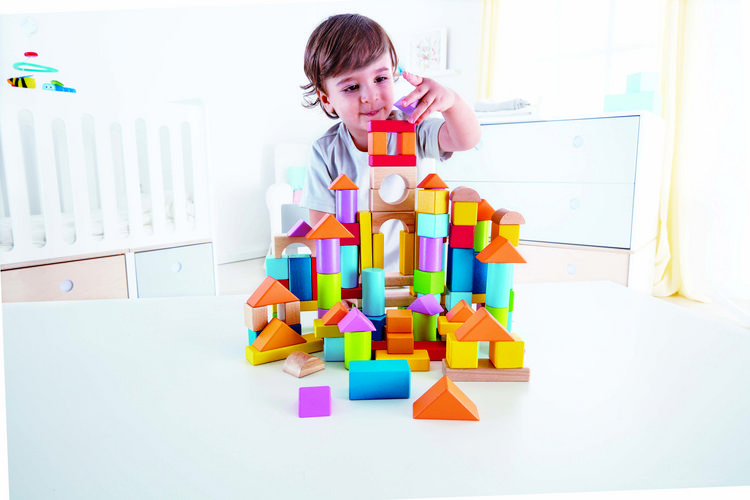 Produktbild: Hape - Wunderbare Holzbausteine - 101 Teile