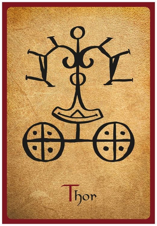 Produktbild: Norse Magic (english oracle cards)