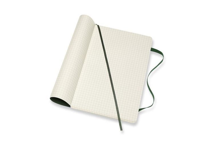 Produktbild: Moleskine Notizbuch Large/A5, Kariert, Myrtengr&uuml;n